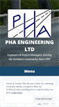 Mobile Screenshot of pha-engineering.com